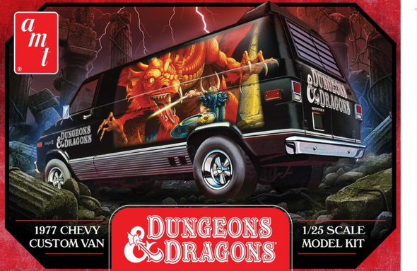 AMT1568 - AMT 1/25 1974 Chevy Van Dungeons & Dragons