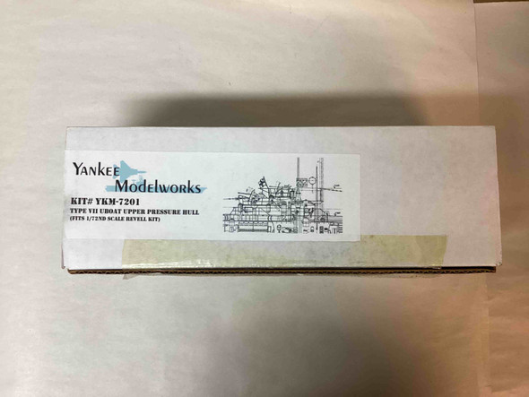 YANYKM7201 - Yankee Modelworks 1/72 Type VII Uboat Upper Pressure Hull - WWHP111976