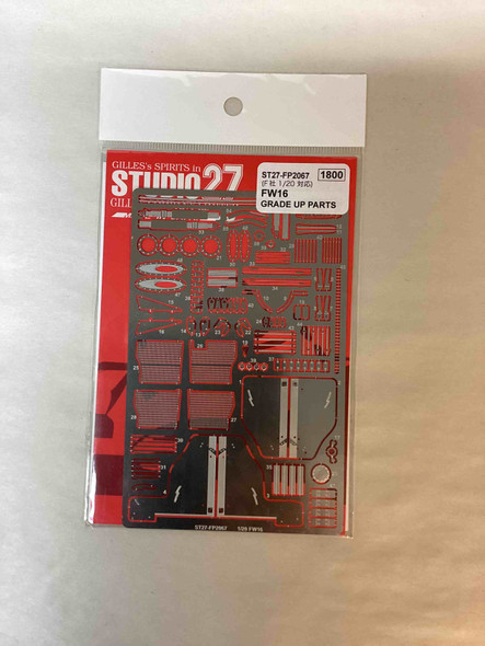 STUST27-FP2067 - Studio27 1/20 FW16 Grade Up Parts