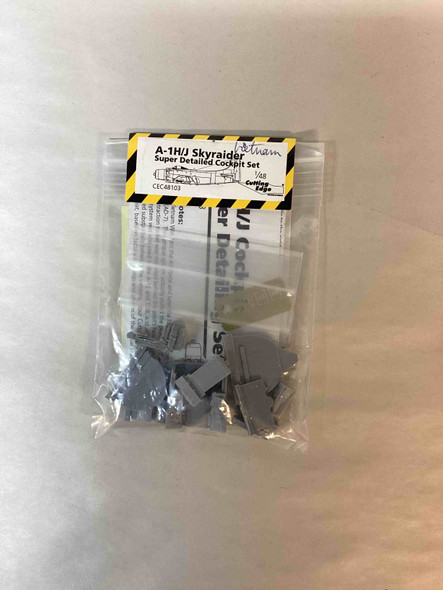 CEMCEC48103 - Cutting Edge Model Works 1/48 A-1H/J Skyraider Super Detailed Cockpit Set