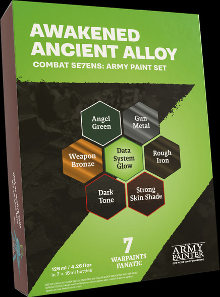 TAPWP8121 - The Army Painter Combat Se7ens Awakened Ancient Alloy Paint Set