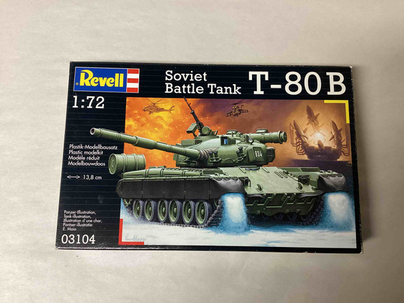 RAG03104 - Revell 1/72 T-80 B Soviet Main Battle Tank - WWHP113005