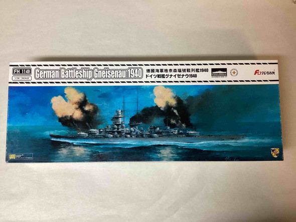 FLHFH1149 - Flyhawk 1/700 German Battleship Gneisenau 1940 - WWHP113055