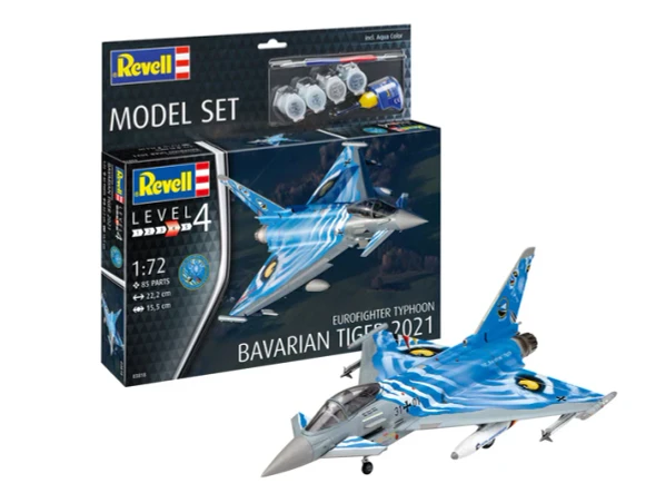 RAG63818 - Revell 1/72 Model Set Eurofighter Typhoon"Bavarian Tiger 2021"