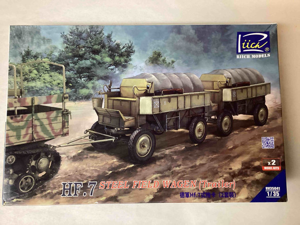 RIIRV35041 - Riich Models 1/35 HF. 7 Steel Field Wagen (Trailer) - WWHP113064