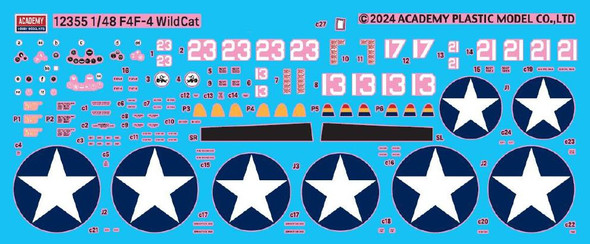 ACA12355 - Academy 1/48 USN F4F-4 Wildcat