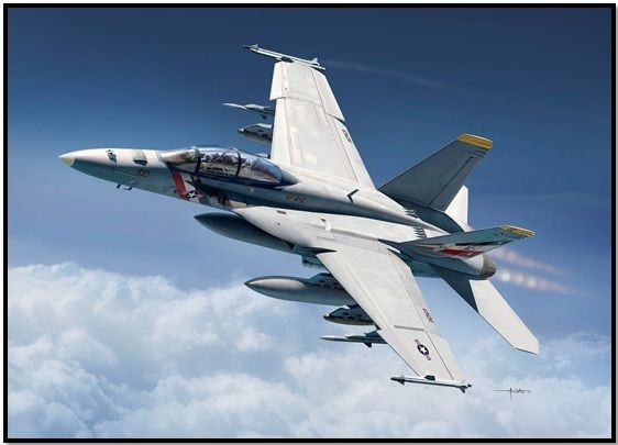 ACA12567 - Academy 1/72 USN F/A-18F Super Hornet