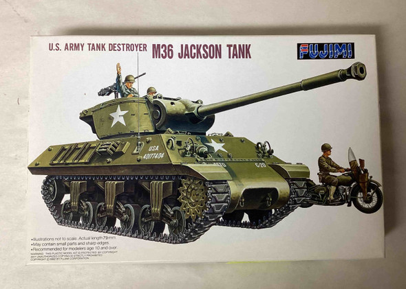 FUJ76017 - Fujimi 1/76 M36 Jackson Tank - WWHP113086