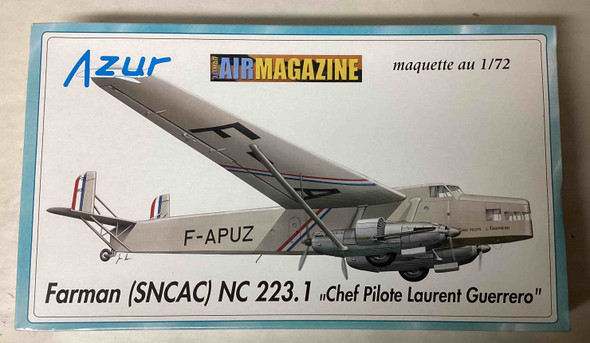 AZUAIR004 - Azur 1/72 Farman (SNCAC) NC 223.1 - WWHP113091