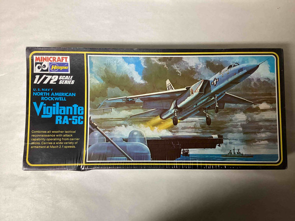 HAS027 - Hasegawa 1/72 North American Rockwell Vigilante RA-5C - WWHP113096