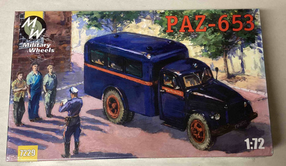 MIW7229 - Military Wheels 1/72 PAZ-653