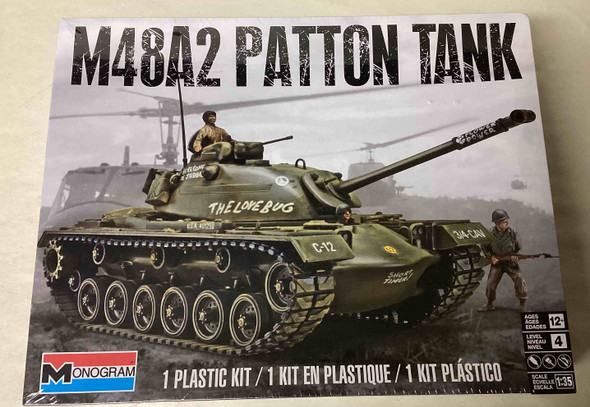 MON85-7853 - Monogram 1/35 M48A2 Patton Tank