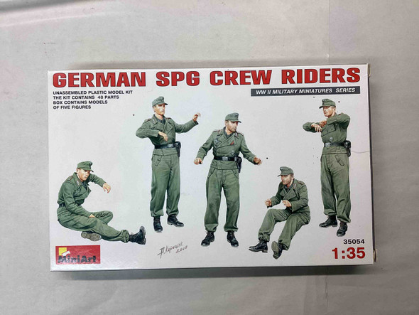MIA35054 - MiniArt - 1/35 German SPG Crew Riders - WWHP113111