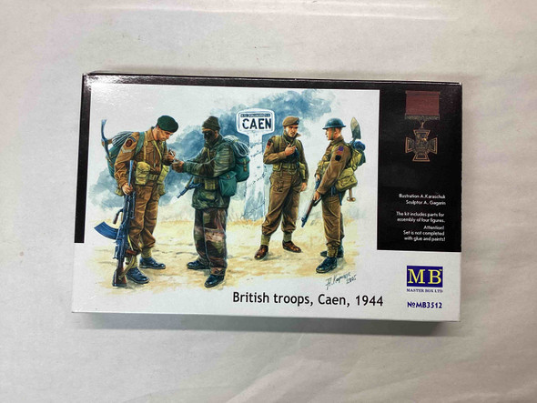 MBL3512 - Master Box - 1/35 British Troops Caen 1944 - WWHP113114