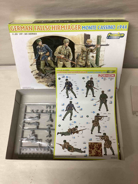 DRA6409 - Dragon 1/35 German Fallschirmjager Monte Cassino 1944 - WWHP113125