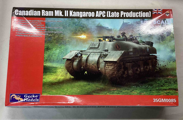 GEC35GM0085 - Gecko Models 1/35 Canadian Ram Mk.II Kangaroo APC Late Prod. - WWHP113135