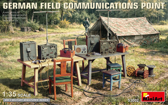 MIA53002 - Miniart 1/35 German Field Communications Point
