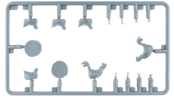 MIA38112 - Miniart 1/35 Chickens