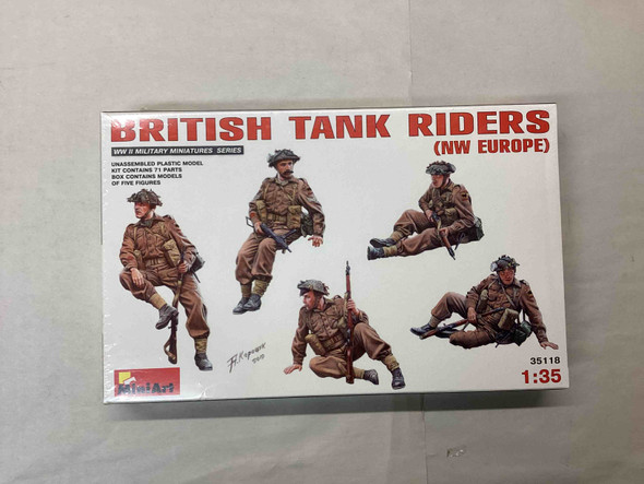 MIA35118 - MiniArt - 1/35 British Tank Riders (NW Europe) - WWHP113157