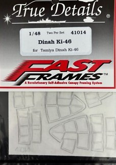 TRU41014- True Details Fast Frames 1/48 Dinah Ki-46 for Tamiya