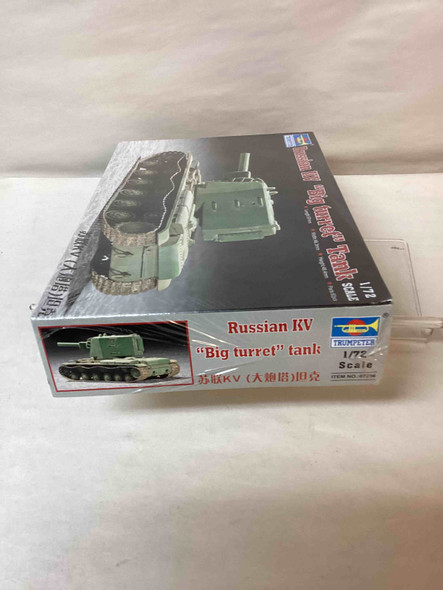 TRP07236 - Trumpeter 1/72 Russian KV 'Big Turret' Tank - WWHP113174