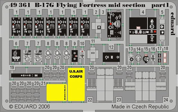 EDU49361 - Eduard 1/48 B-17G Flying Fortress