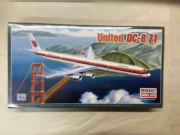 MIN14514 - Minicraft - 1/144 DC-8 71 United Airlines - WWHP113256