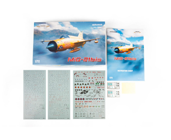 EDU2151 - Eduard 1/72 MiG-21bis Dual Combo Limited Edition