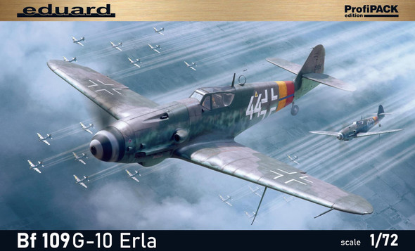 EDU70162 - Eduard 1/72 Bf 109G-10 Erla ProfiPACK