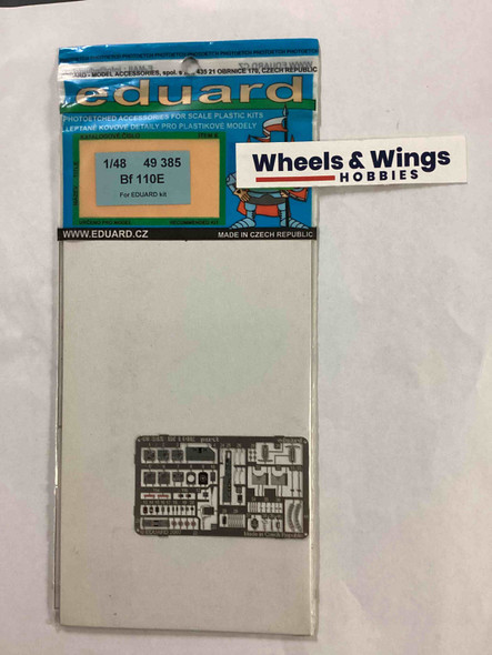 EDU49385 - Eduard  1/48  Bf 110E for Eduard
