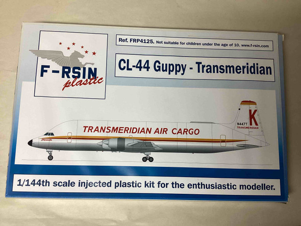 FRP4125 - F-RSIN Plastic 1/144 CL-44 Guppy - Transmeridian - WWHP113302