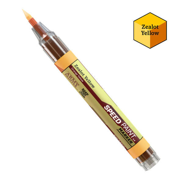 TAPSM1023 - The Army Painter Speed Paint 2.0 Marker Zealot Yellow