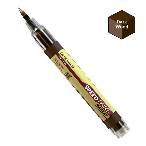 TAPSM1038 - The Army Painter Speed Paint 2.0 Marker Dark Wood