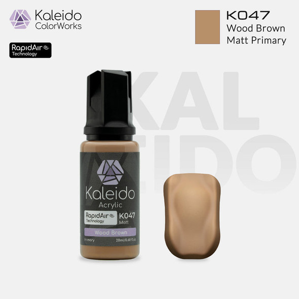 KCWK047 - Kaleido Matt Wood Brown 20ml