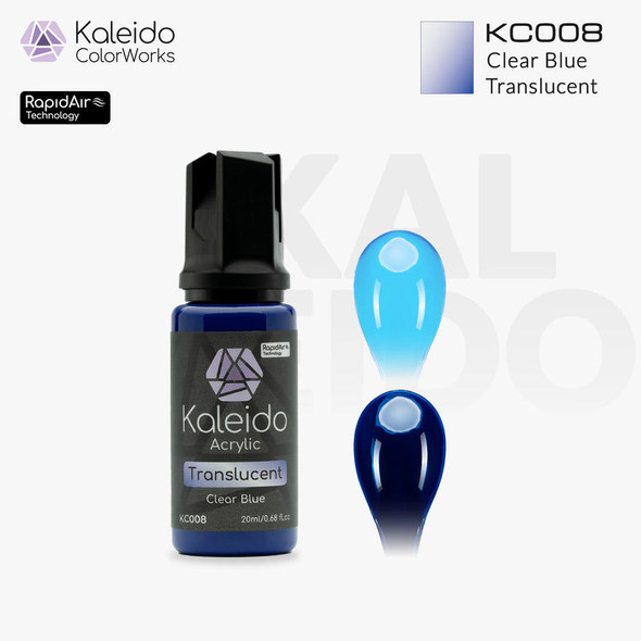 KCWKC008 - Kaleido Translucent Clear Blue 20ml