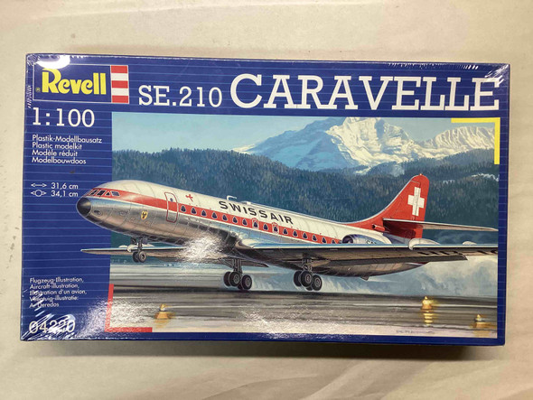 RAG04220 - Revell 1/100 SE.210 Caravelle Swissair - WWHP113325