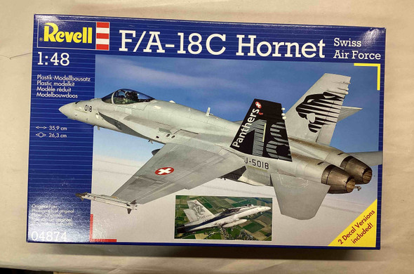 RAG04874 - Revell - 1/48 F/A-18C Hornet Swiss Air Force - WWHP113329