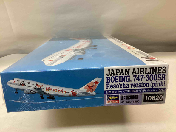 HAS10620 - Hasegawa 1/200 Japan Airlines Boeing 747-300SR Reso'cha Version (pink) - WWHP113331