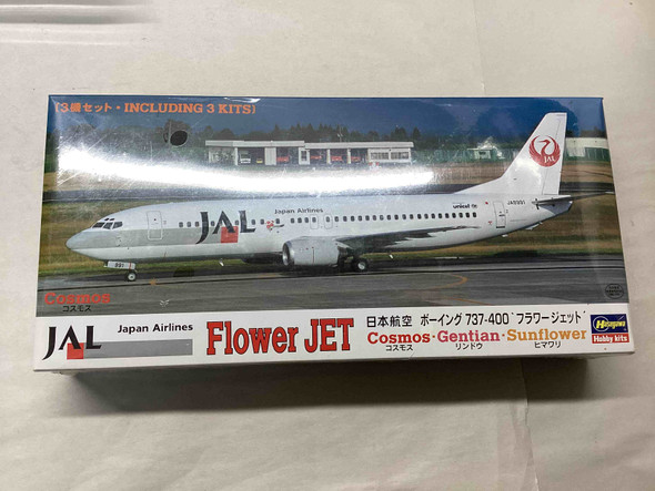 HAS10180 - Hasegawa 1/200 Japan Airlines Boeing 737-400 'Flower Jet' - WWHP113338