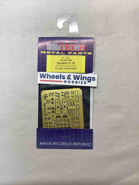 EXTEX14430 - Extratech 1/144 Ilyushin IL-18 external details