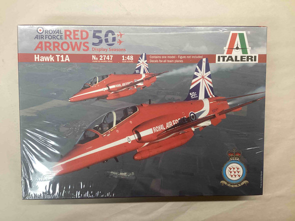 ITA2747 - Italeri - 1/48 Hawk T1A Red Arrows RAF 50th Seasons - WWHP113389