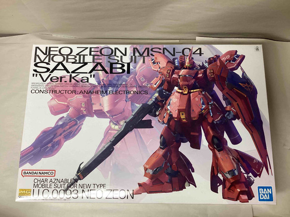 BAN5055457 - Bandai MG 1/100 MSN-04 Sazabi Ver.Ka - WWHP113400