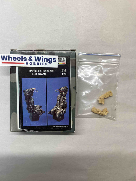 VER416 - Verlinden 1/72 GRU 7A Ejection Seats F-14 Tomcat - WWHP113403