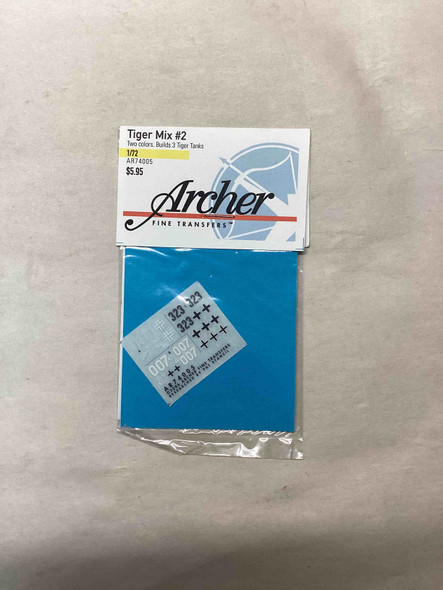 ARCAR74005 - Archer Fine Transfers 1/72 Tiger Mix #2