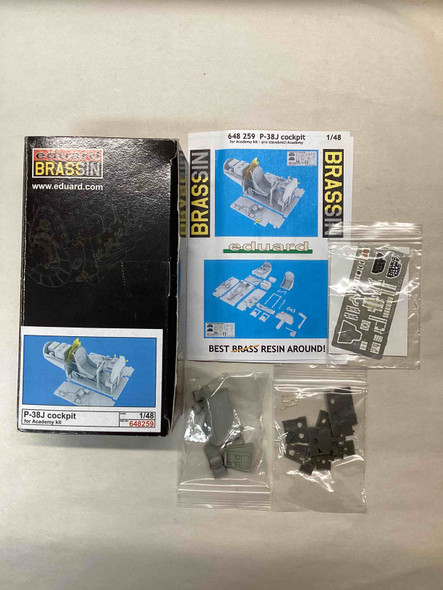 EDU648259 - Eduard Brassin 1/48 P-38J Cockpit - WWHP113428