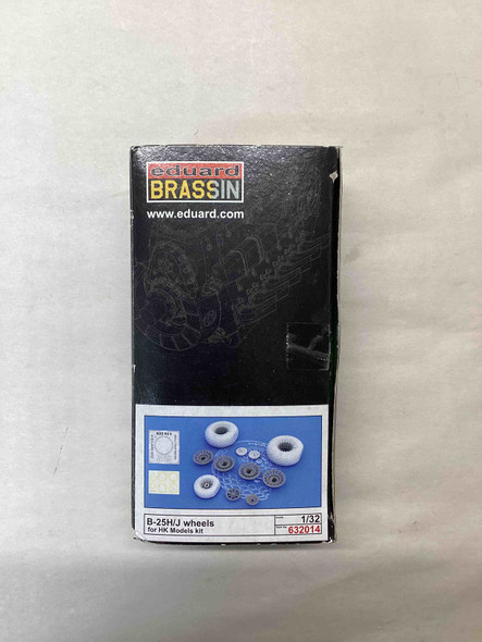 EDU632014 - Eduard Brassin 1/32 B-25H/J Wheels - WWHP113429