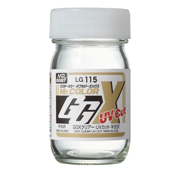MRHLG115 - Mr. Hobby GGX CLEAR UV CUT SEMI-GLOSS