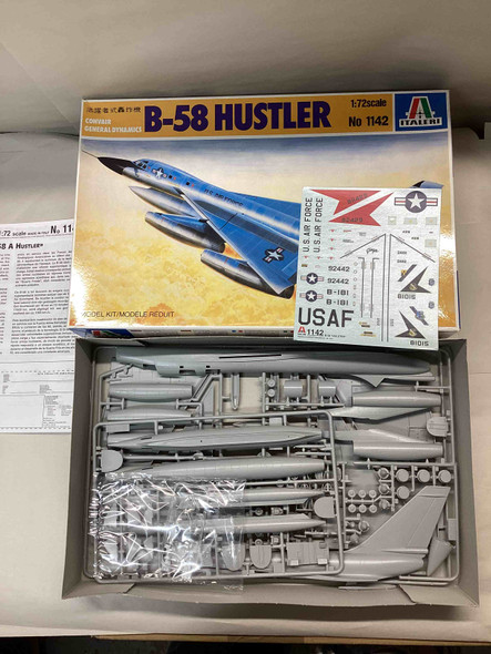 ITA1142 - Italeri - 1/72 B-58 Hustler - WWHP113445