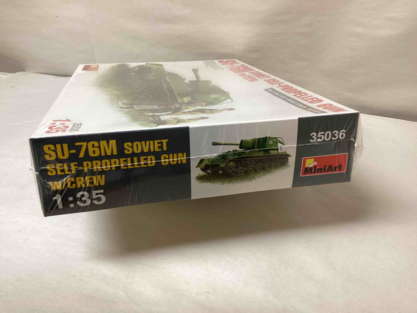 MIA35036 - MiniArt - 1/35 SU-76M Soviet Self-propelled Gun w/ Crew - WWHP113458