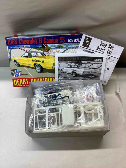 AMT1018 - AMT 1/25 1968 Chevrolet El Camino SS w/Soap Box Car - WWHP113469